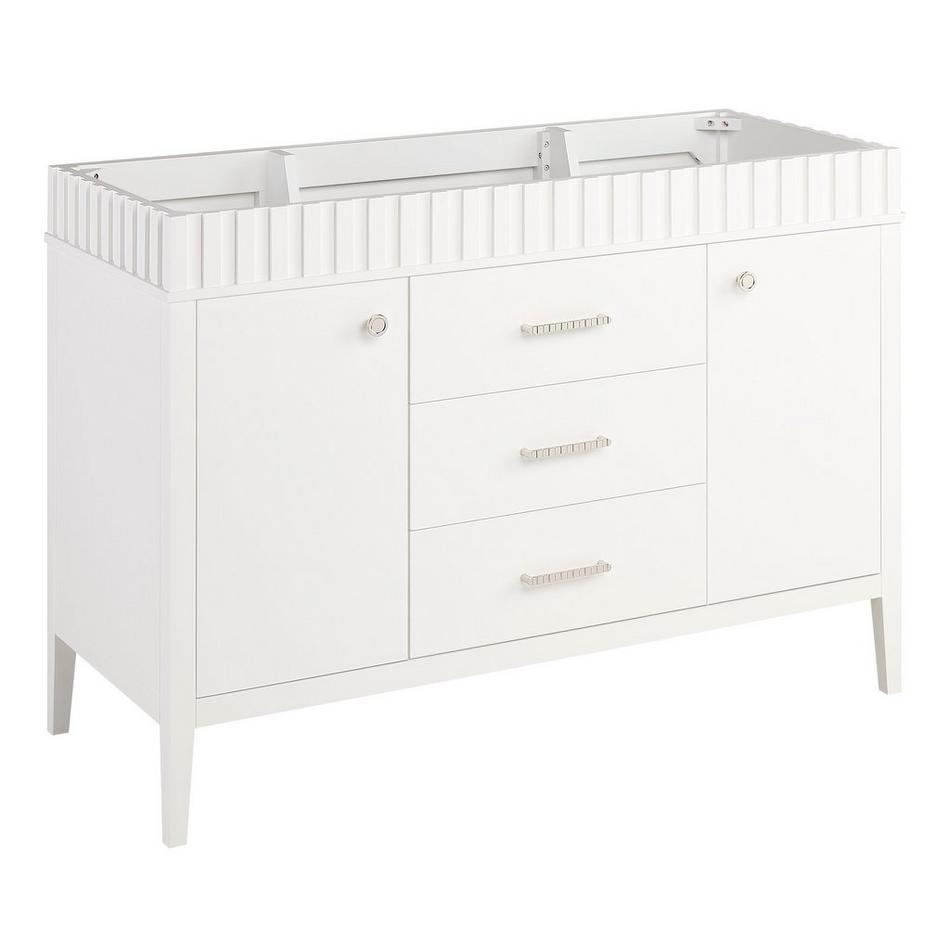48" Rosamel Vanity with Rectangular Undermount Sink - Outlet - White, , large image number 1