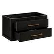 30" Orlo Narrow Wall-Mount Mahogany Vanity - Espresso Brown - Vanity Cabinet Only, , large image number 1