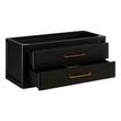 36" Orlo Narrow Wall-Mount Mahogany Vanity - Espresso Brown - Vanity Cabinet Only, , large image number 1