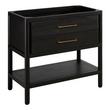 36" Orlo Mahogany Console Vanity - Espresso Brown - Vanity Cabinet Only, , large image number 0