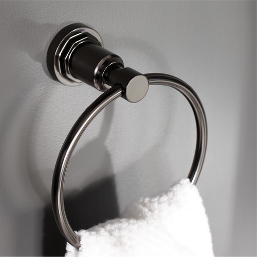 Greyfield Towel Ring in Gunmetal