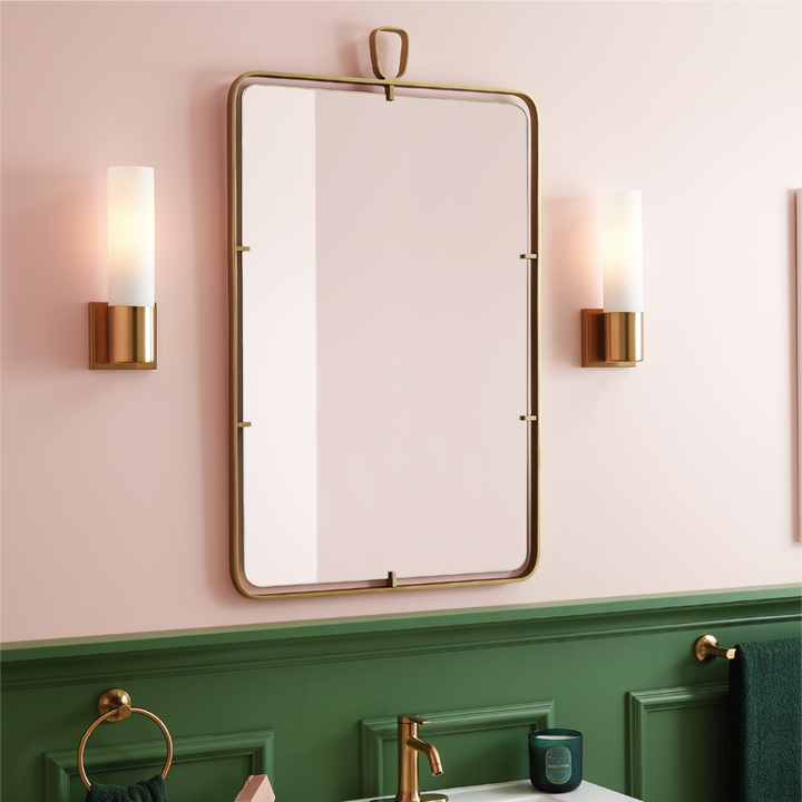 Martinelli Rounded Rectangle Decorative Vanity Mirror