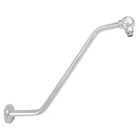 Bostonian Rainfall Nozzle Shower Head with S-Type Arm