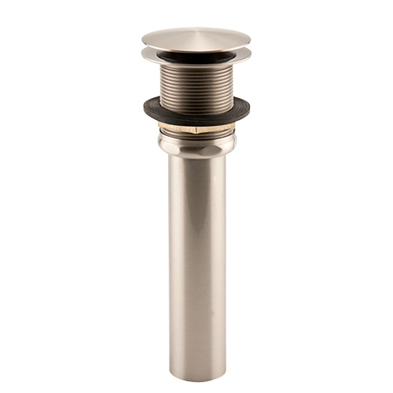 Mushroom Pop-Up Straight Tub Drain - 1-1/2
