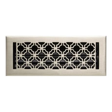 Geometric Solid Brass Wall Register