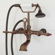 Wall-Mount Telephone Faucet and Hand Shower - Lever Handle - Oil Rubbed Bronze, , large image number 1