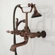 Wall-Mount Telephone Faucet and Hand Shower - Lever Handle - Oil Rubbed Bronze, , large image number 3