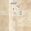 Hinson Shower System - 10" Rainfall, Wall Shower, Hand Shower - Oil Rubbed Bronze, , large image number 1