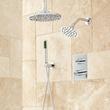 Trimble Dual Shower Head Shower System with Hand Shower, , large image number 1