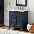 30" Keller Mahogany Vanity Cabinet for Rectangular Undermount Sink - Vintage Navy Blue, , large image number 0