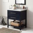 30" Robertson Console Vanity for Undermount Sink - Midnight Navy Blue, , large image number 0