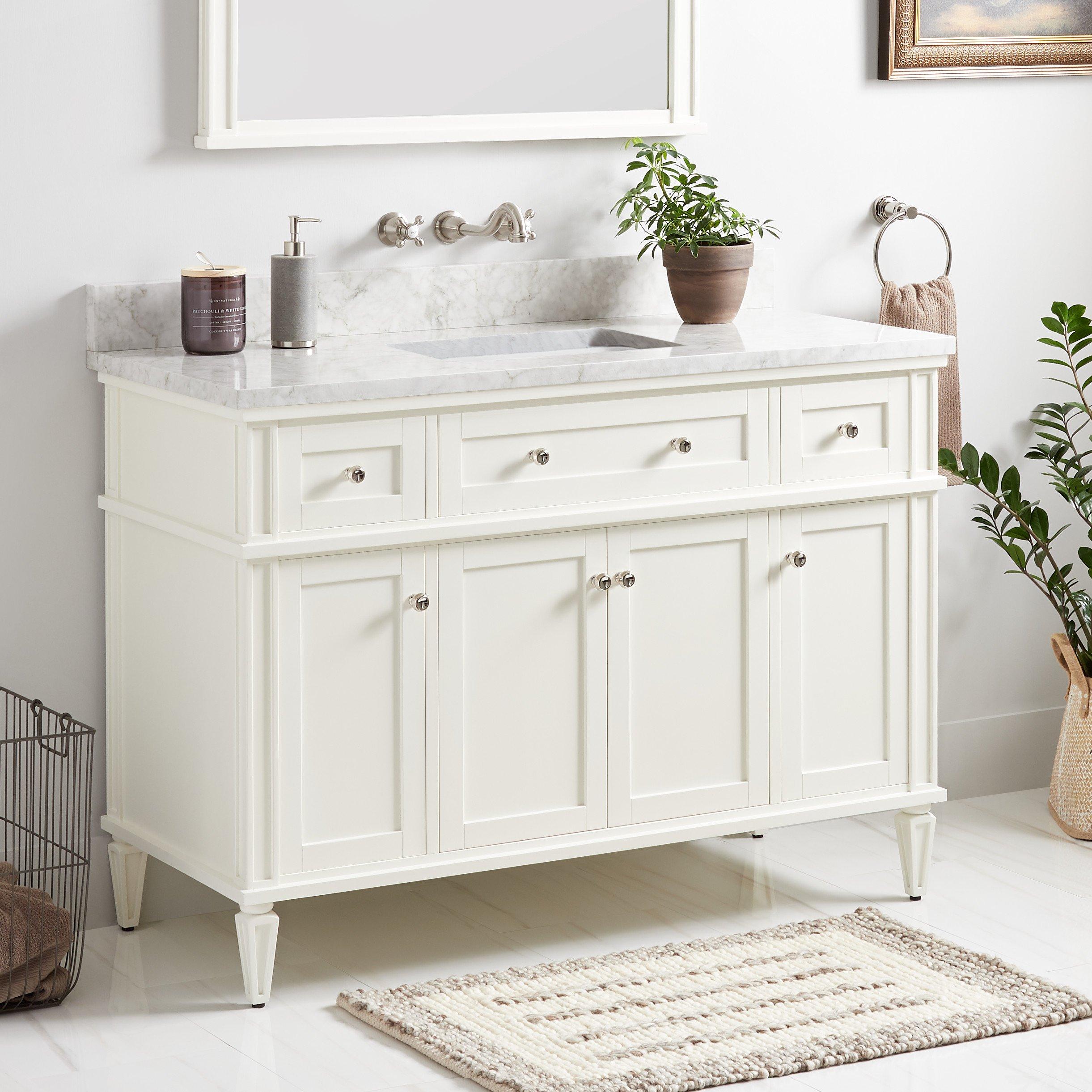 Signature hardware bathroom vanities discount