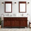 72" Elmdale Double Vanity for Rectangular Undermount Sinks - Antique Brown, , large image number 2