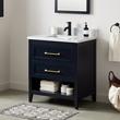 30" Burfield Vanity for Rectangular Undermount Sink - Midnight Navy Blue, , large image number 2
