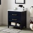 30" Burfield Vanity for Undermount Sink - Midnight Navy Blue, , large image number 1