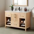 48" Burfield Bamboo Vanity for Rectangular Undermount Sink - Natural Bamboo, , large image number 2