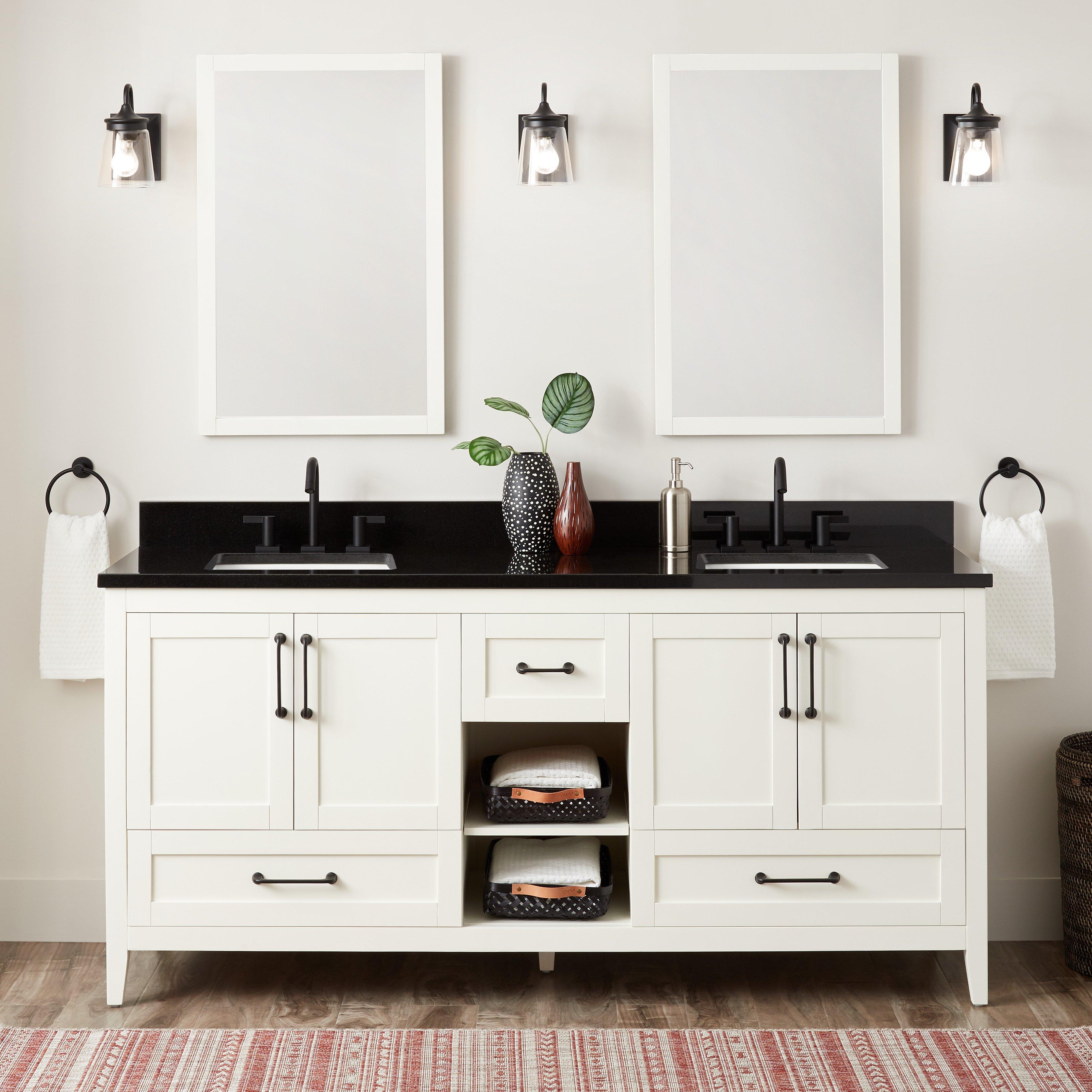 Black and white bathroom cabinets hotsell