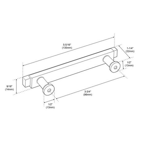 Gilderoy Cabinet Bar Pull