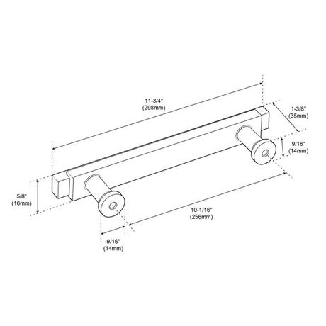 Gilderoy Oversized Cabinet Bar Pull
