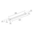 10-1/16" Matilde Oversized Cabinet Pull - Satin Nickel, , large image number 3