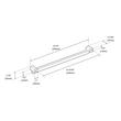 8-13/16" Matilde Oversized Cabinet Pull - Golden Champagne, , large image number 3