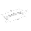 6-5/16" Lazzara Textured Cabinet Pull - Champagne Bronze, , large image number 4