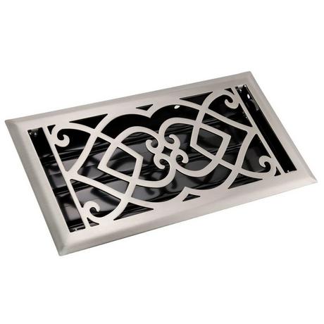 Victorian Steel Wall Register