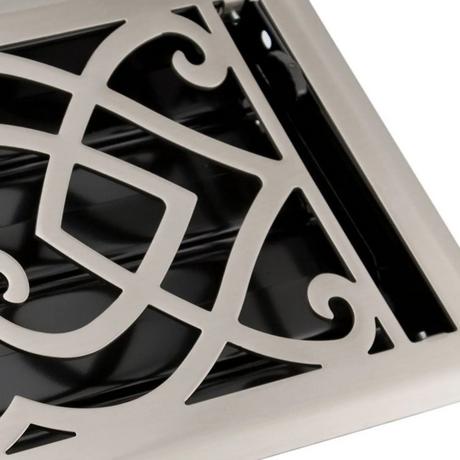 Victorian Steel Wall Register