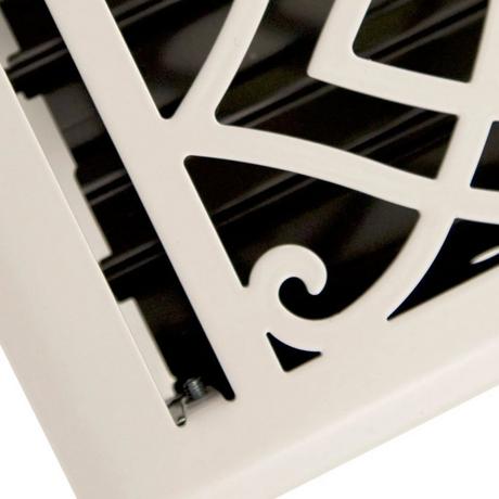 Victorian Steel Wall Register