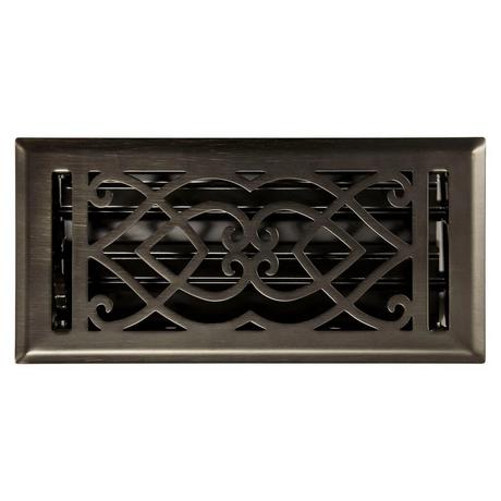 Victorian Steel Wall Register
