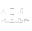 8-13/16" Arles Knurled Brass Cabinet Pull - Polished Brass, , large image number 4