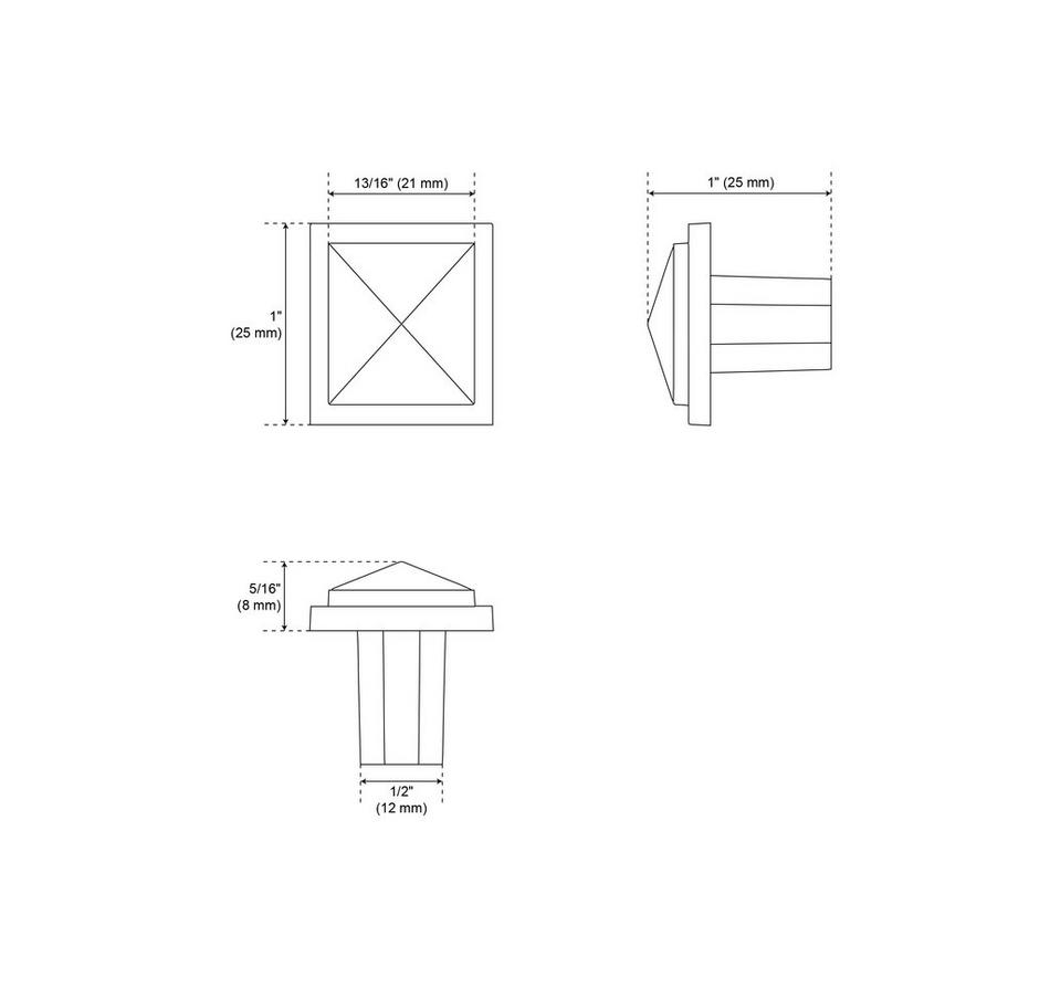 Bresnick Solid Brass Cabinet Knob - Antique Brass, , large image number 2