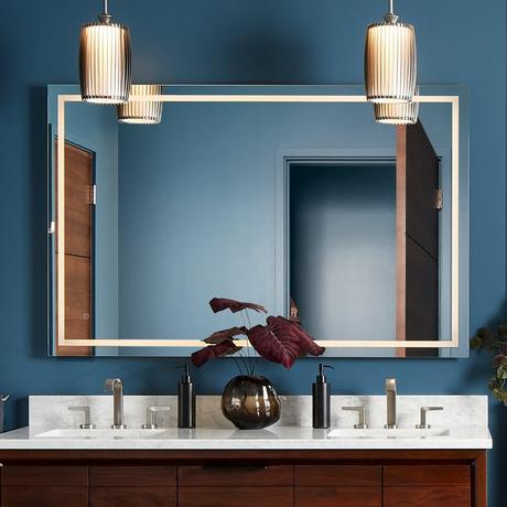 Shop the Room: Moody Meets Modern Bathroom