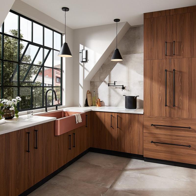 Organic Industrial Kitchen