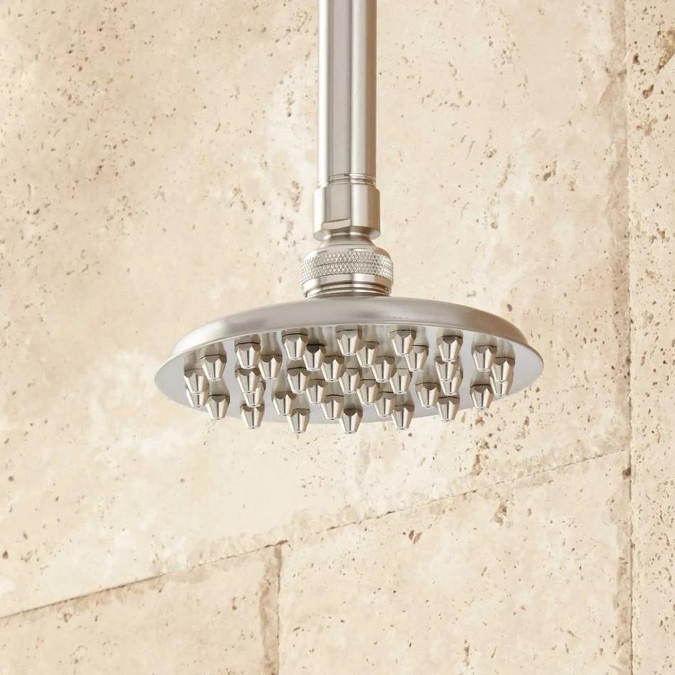 Trimble 6" Rainfall Shower System with Hand Shower - Brushed Nickel, , large image number 0