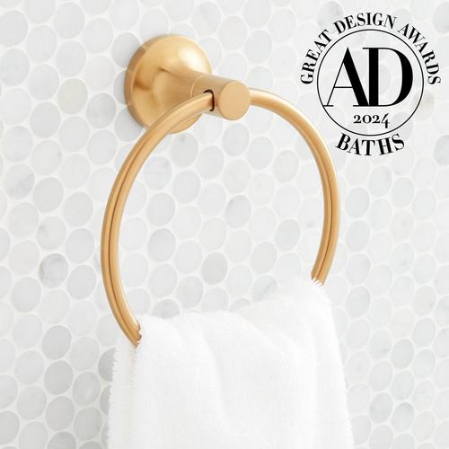 Lentz Towel Ring - Winner of Architectural Digest’s 2024 Great Design Award
