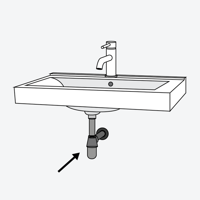 Step 5 - Connect the water supply and drain lines