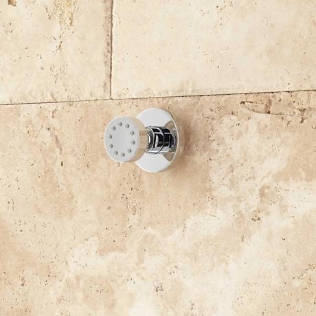 Hinson Tub and Shower Set with Slide Bar