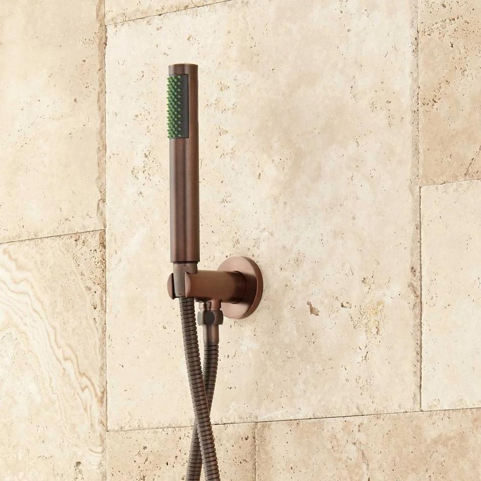 Hinson 12" Rainfall Shower System - Hand Shower and 3 Body Sprays- Oil Rubbed Bronze, , large image number 4