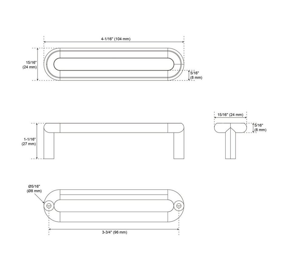 Orvin Brass Whistle Cabinet Knob - Satin Black, , large image number 1
