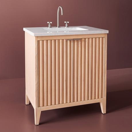 The Minimalist Set: Bayliss Vanity + Vassor Faucet