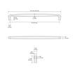 Ponderay Brass Appliance Pull - Antique Brass - 18" Centers, , large image number 1