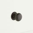3/4" Brass Traditional Knob - Oil Rubbed Bronze, , large image number 0