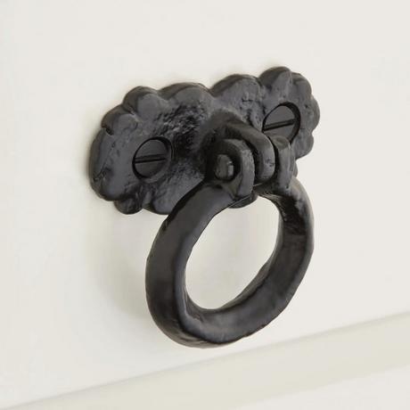 Hand-Forged Iron Ring Pull