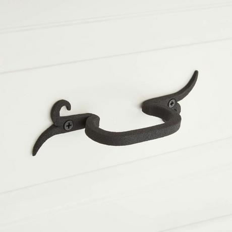 Bostwick Hand-Forged Iron Drawer Pull