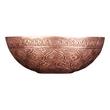 14" Nilofar Double-Wall Copper Vessel Sink, , large image number 2