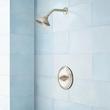 Wall-Mount Windom Shower Set with Modern Cross Handle, , large image number 1