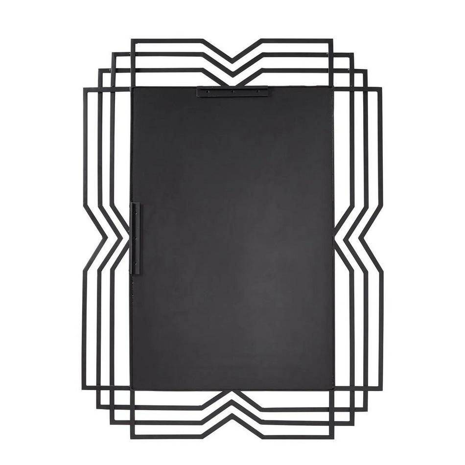 Solandra Decorative Vanity Mirror - Black Powder Coat, , large image number 3