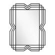 Solandra Decorative Vanity Mirror - Black Powder Coat, , large image number 1