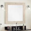 24" Maysville Vanity Mirror - Whitewash, , large image number 1